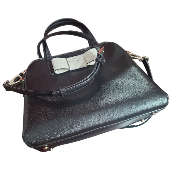 Kate Spade New York Matthews Street Maise Black Shoulder Bag WKRU4027 + Wallet - Picture 6 of 16